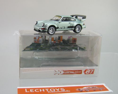 Micro City 1:87, Porsche 964 RWB, silber, silver, OVP NEU