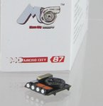 #5# Micro City 1:87, Dachgepäckträger Rally, schwarz für Audi RS6